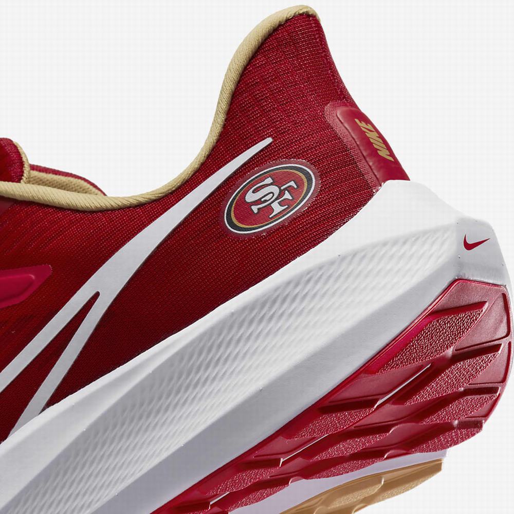 Bezecke Topanky Nike Air Zoom Pegasus 39 (NFL San Francisco 49ers) Panske Červené Zlate Biele | SK159346