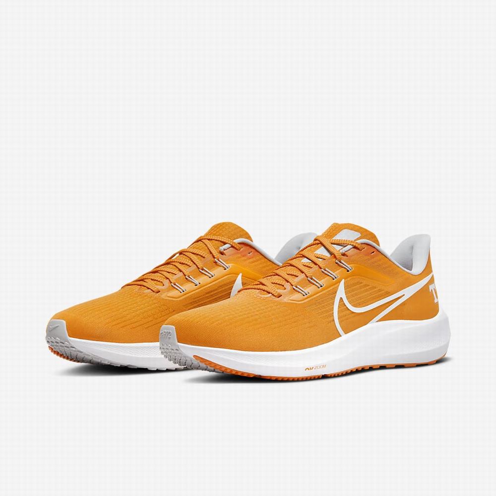 Bezecke Topanky Nike Air Zoom Pegasus 39 (Tennessee) Panske Svetlo Žlté Siva Biele | SK174382