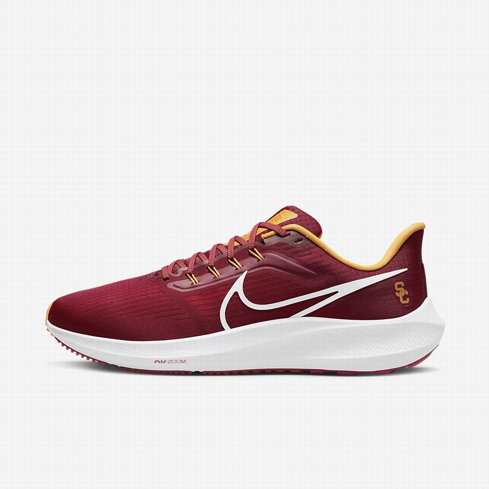 Bezecke Topanky Nike Air Zoom Pegasus 39 (USC) Panske Červené Zlate Biele | SK180792