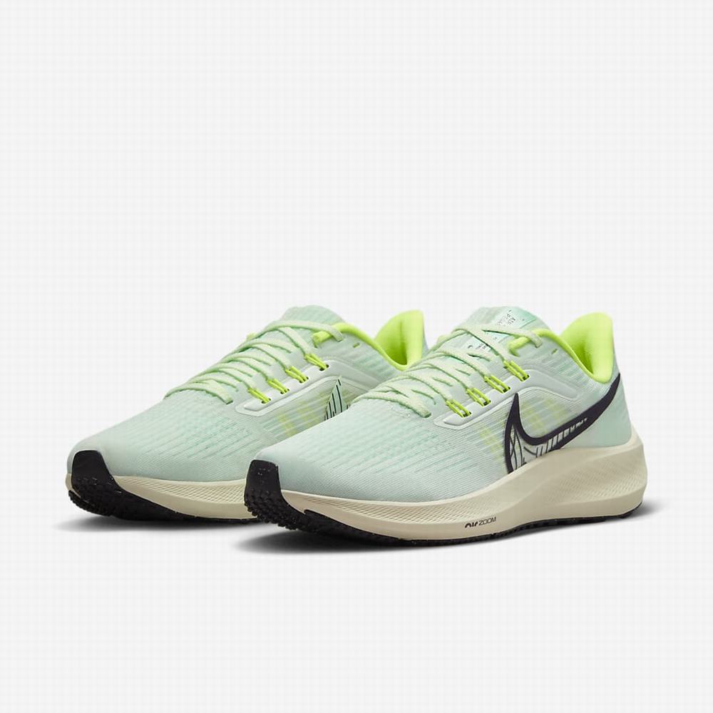 Bezecke Topanky Nike Air Zoom Pegasus 39 Damske Zelene Mätové Nachový | SK187459