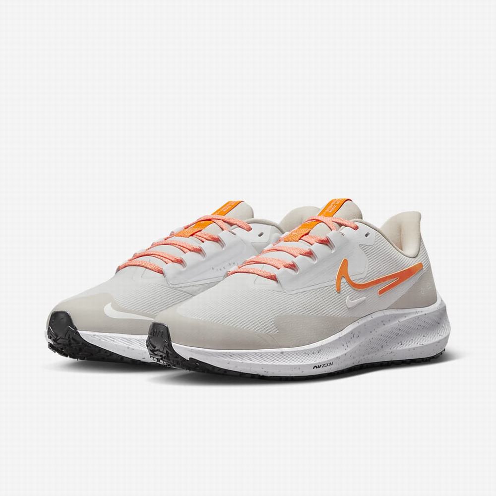 Bezecke Topanky Nike Air Zoom Pegasus 39 Shield Damske Siva Biele Oranžové | SK189542