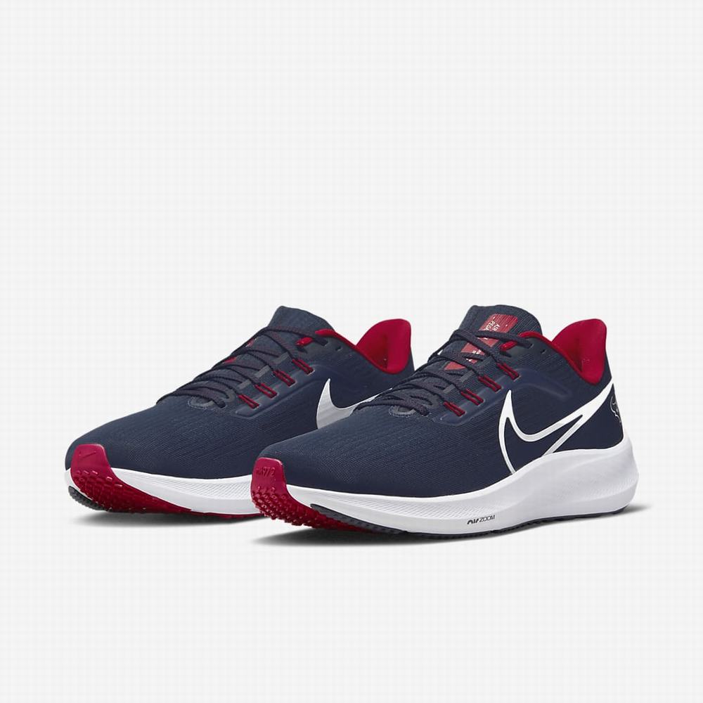 Bezecke Topanky Nike Air Zoom Pegasus 39 (NFL Houston Texans) Panske Námornícka Modrá Červené Biele | SK201536