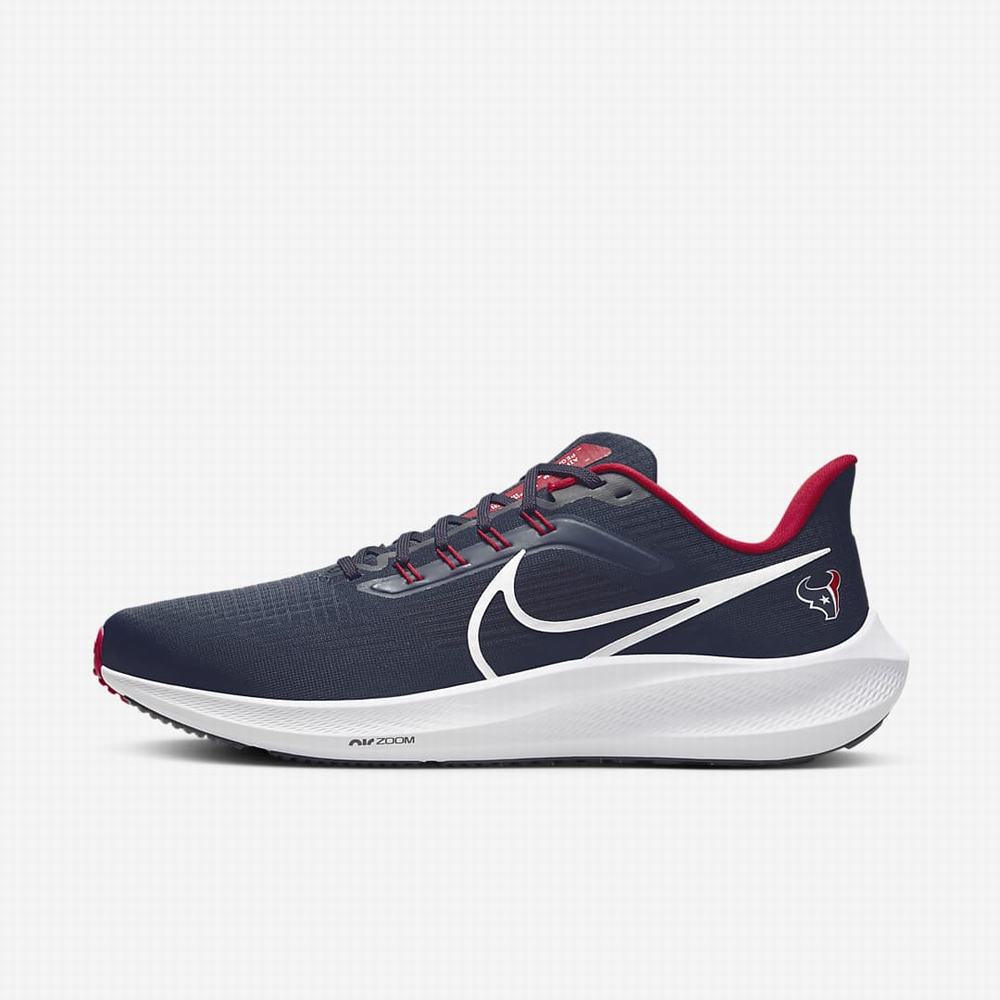 Bezecke Topanky Nike Air Zoom Pegasus 39 (NFL Houston Texans) Panske Námornícka Modrá Červené Biele | SK201536