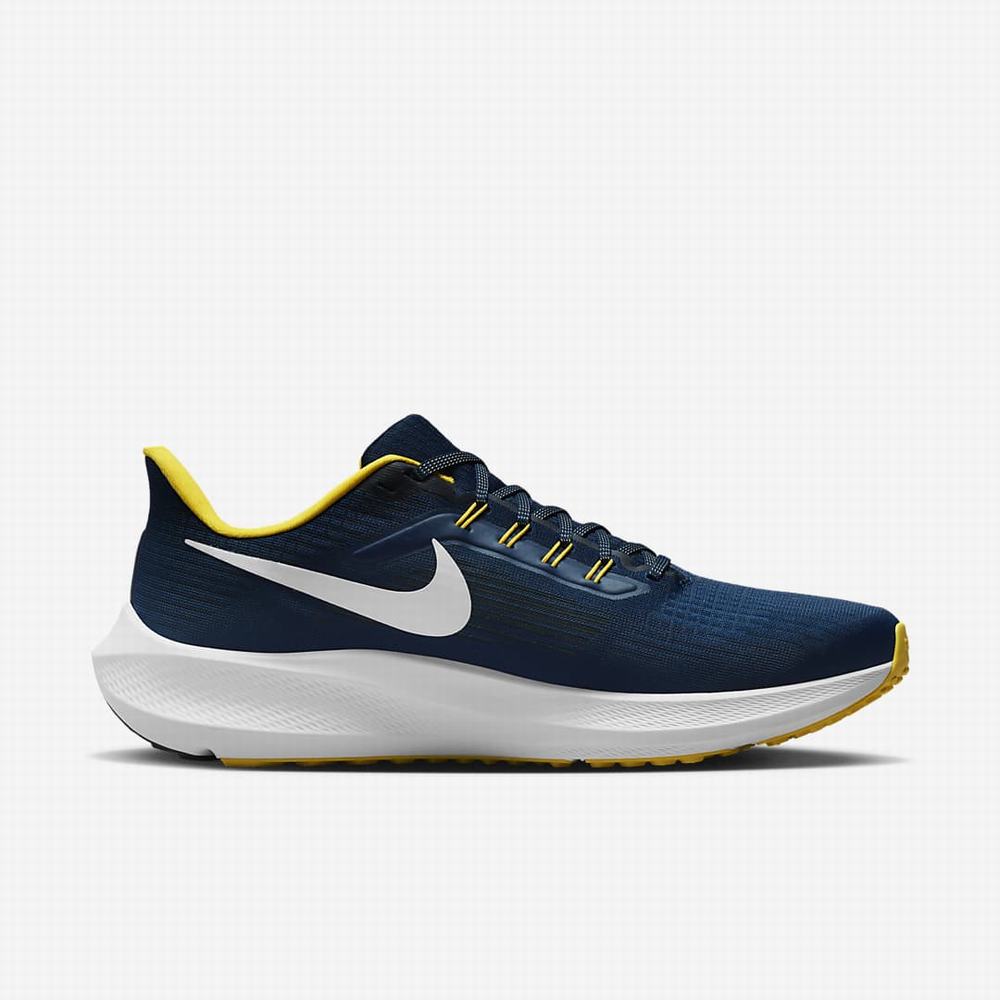 Bezecke Topanky Nike Air Zoom Pegasus 39 (NFL Los Angeles Rams) Panske Kráľovská Modrá Zlate Biele | SK205813