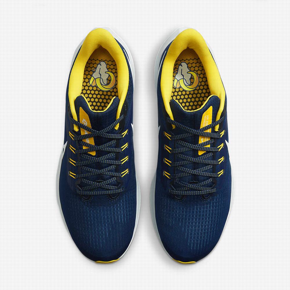 Bezecke Topanky Nike Air Zoom Pegasus 39 (NFL Los Angeles Rams) Panske Kráľovská Modrá Zlate Biele | SK205813