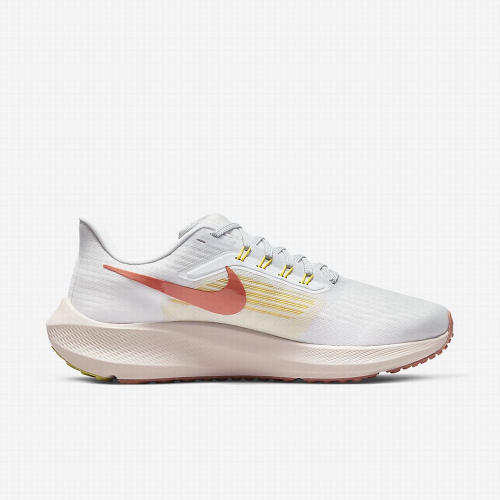 Bezecke Topanky Nike Air Zoom Pegasus 39 Damske Siva Biele Oranžové | SK235708