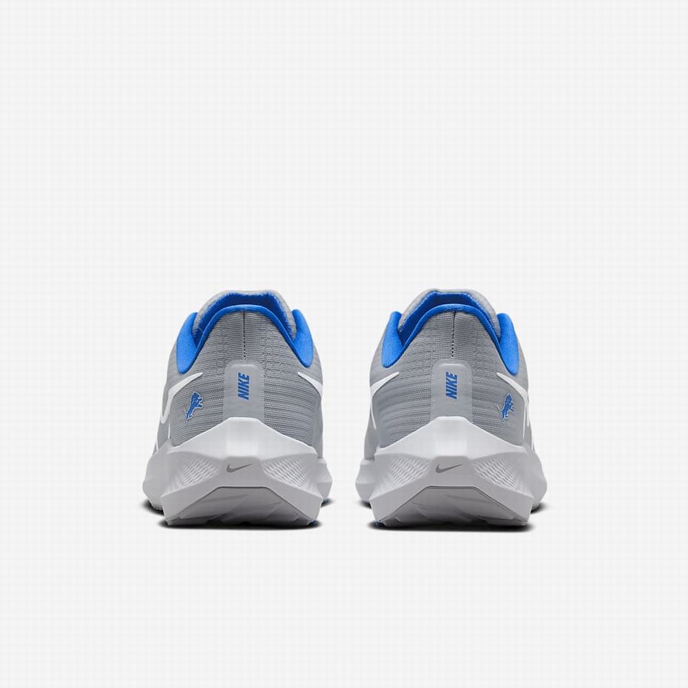 Bezecke Topanky Nike Air Zoom Pegasus 39 (NFL Detroit Lions) Panske Strieborne Strieborne Modre Biele | SK247689