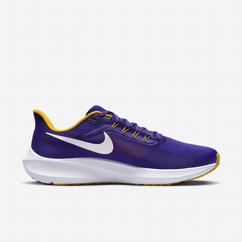 Bezecke Topanky Nike Air Zoom Pegasus 39 (LSU) Panske Nachový Zlate Biele | SK259713