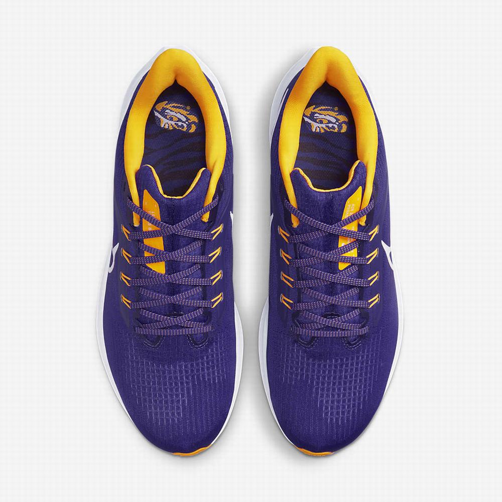 Bezecke Topanky Nike Air Zoom Pegasus 39 (LSU) Panske Nachový Zlate Biele | SK259713