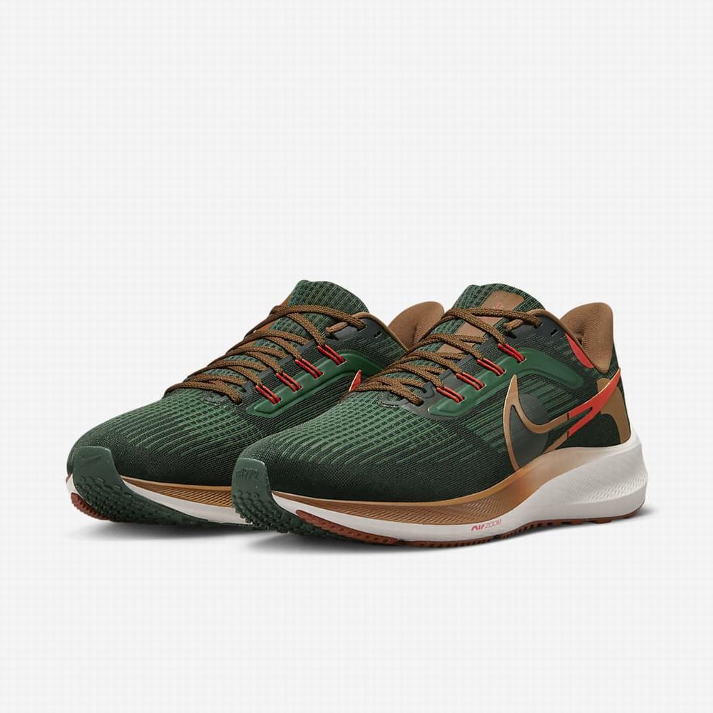 Bezecke Topanky Nike Air Zoom Pegasus 39 A.I.R. Hola Lou Panske Zelene Oranžové Hnede | SK296510