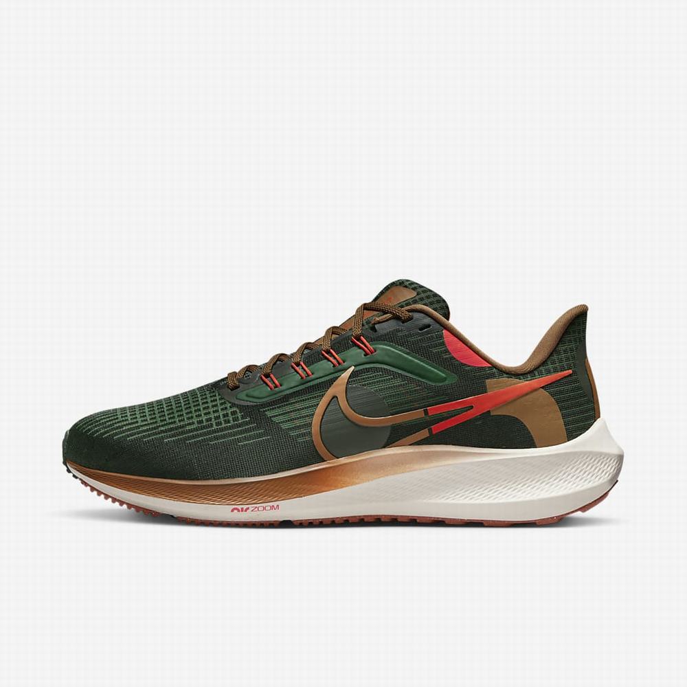 Bezecke Topanky Nike Air Zoom Pegasus 39 A.I.R. Hola Lou Panske Zelene Oranžové Hnede | SK296510