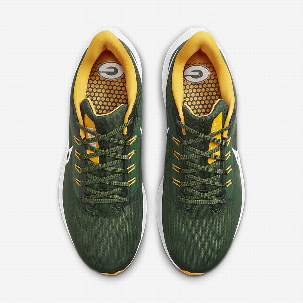 Bezecke Topanky Nike Air Zoom Pegasus 39 (NFL Green Bay Packers) Panske Zelene Zlate Biele | SK358609