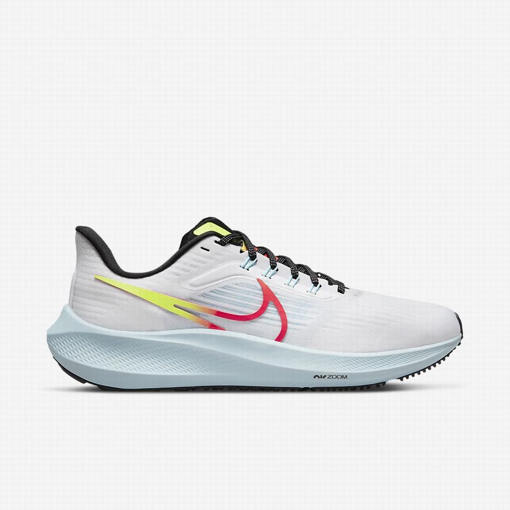 Bezecke Topanky Nike Air Zoom Pegasus 39 Damske Biele Svetlo Červené Čierne | SK360587