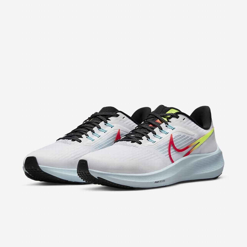 Bezecke Topanky Nike Air Zoom Pegasus 39 Damske Biele Svetlo Červené Čierne | SK360587