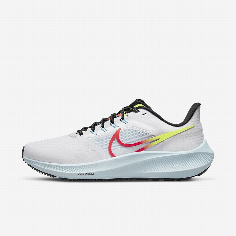 Bezecke Topanky Nike Air Zoom Pegasus 39 Damske Biele Svetlo Červené Čierne | SK360587