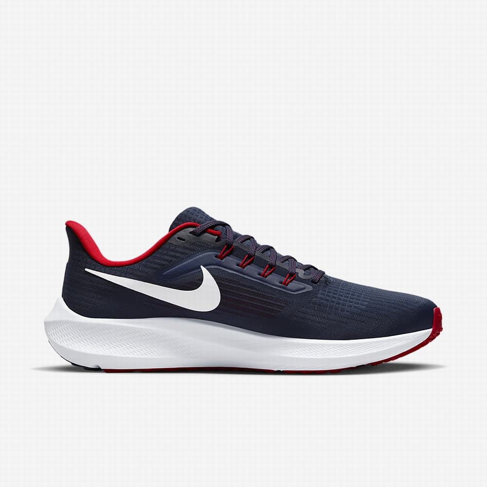 Bezecke Topanky Nike Air Zoom Pegasus 39 (NFL New England Patriots) Panske Námornícka Modrá Červené Biele | SK368247