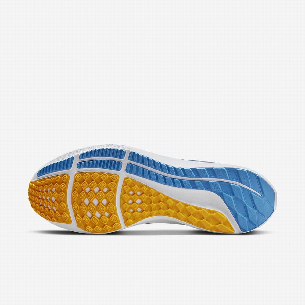 Bezecke Topanky Nike Air Zoom Pegasus 39 (NFL Los Angeles Chargers) Panske Modre Zlate Biele | SK453892