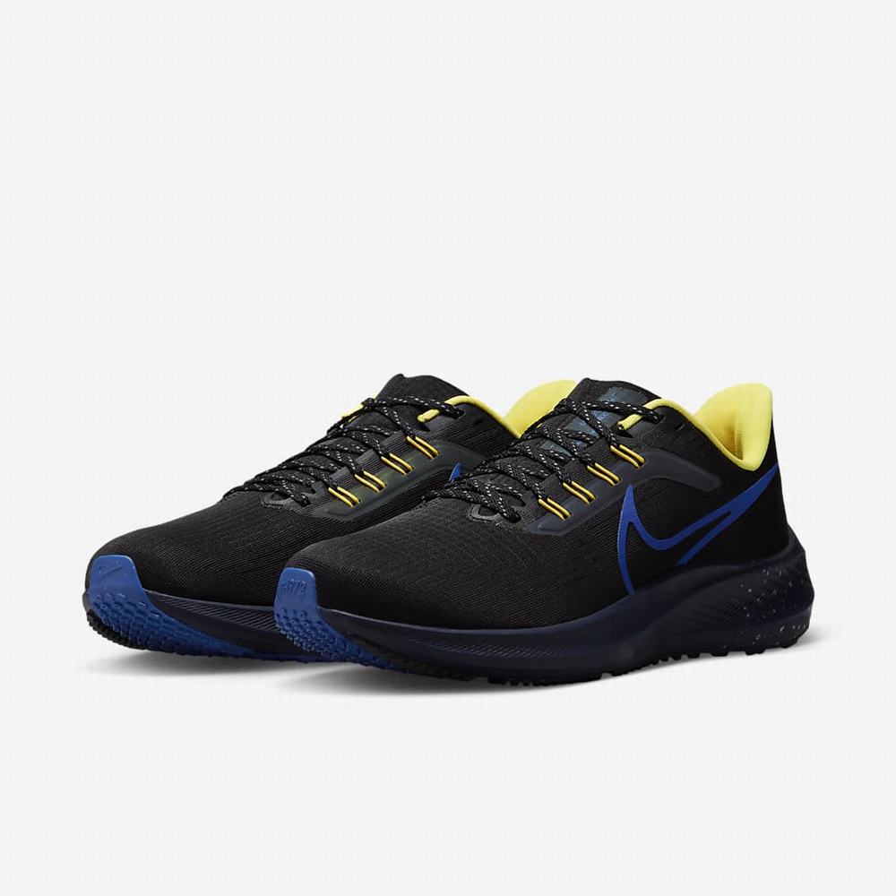 Bezecke Topanky Nike Air Zoom Pegasus 39 Panske Čierne Modre Kráľovská Modrá | SK491760