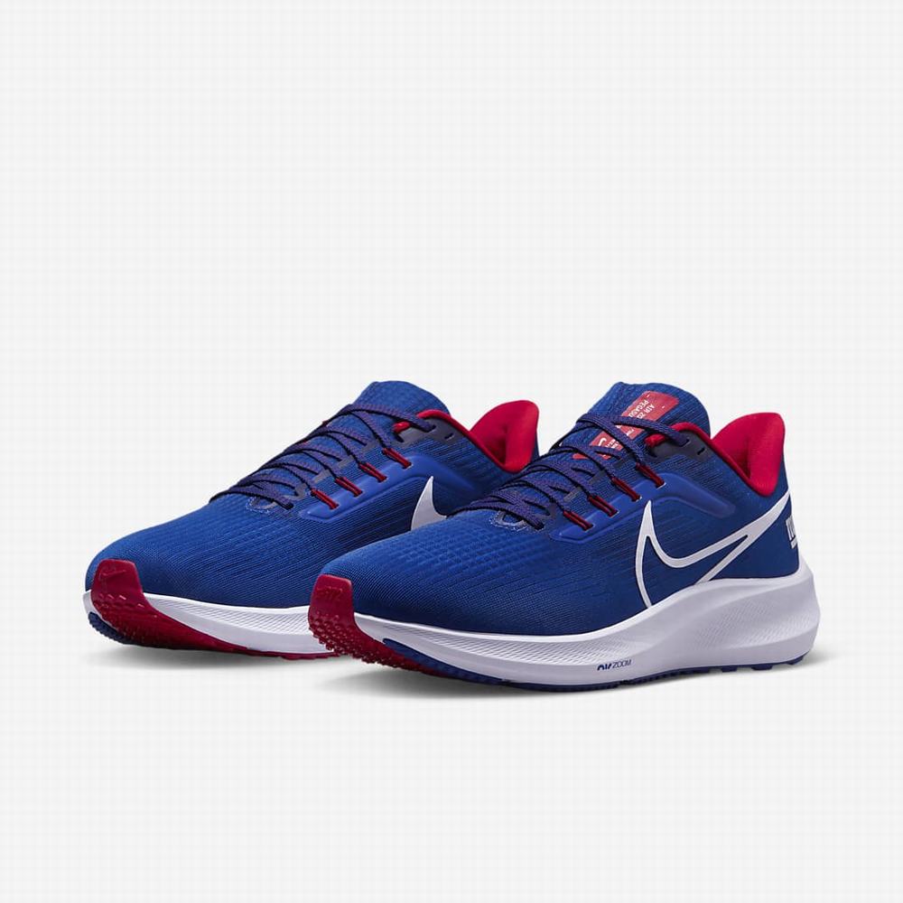 Bezecke Topanky Nike Air Zoom Pegasus 39 (NFL New York Giants) Panske Kráľovská Modrá Červené Biele | SK514206