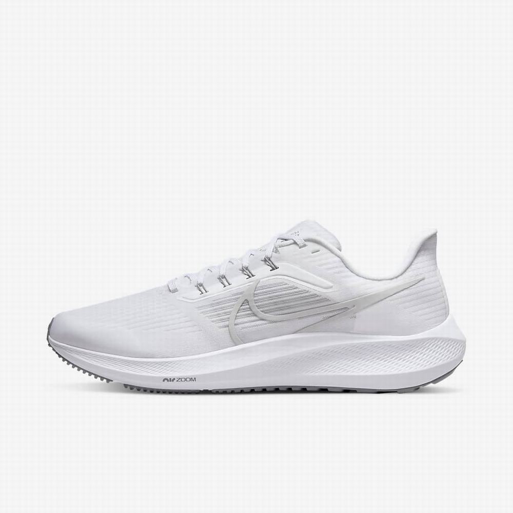 Bezecke Topanky Nike Air Zoom Pegasus 39 Panske Biele Siva Siva Siva | SK549786