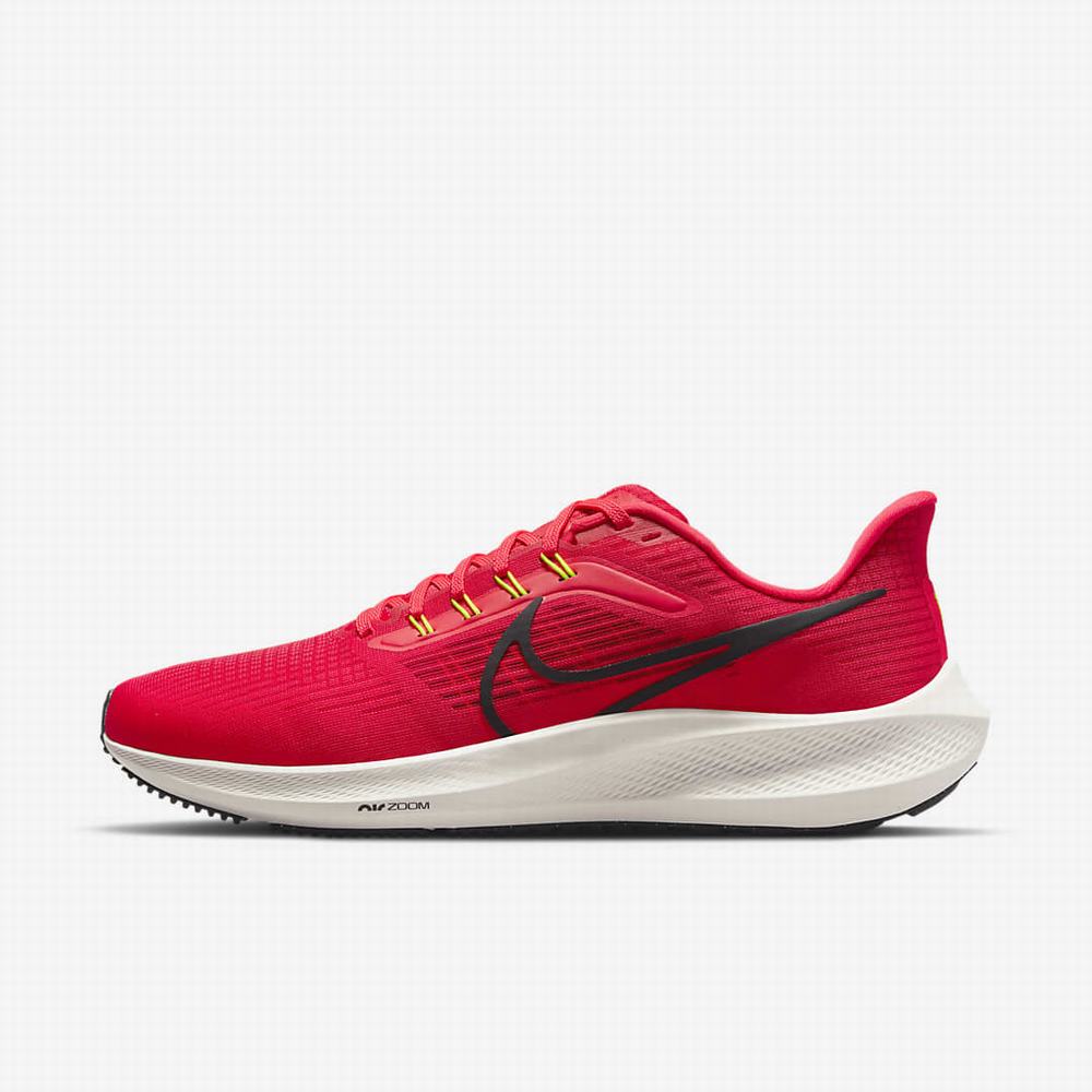 Bezecke Topanky Nike Air Zoom Pegasus 39 Panske Červené Čierne | SK560724