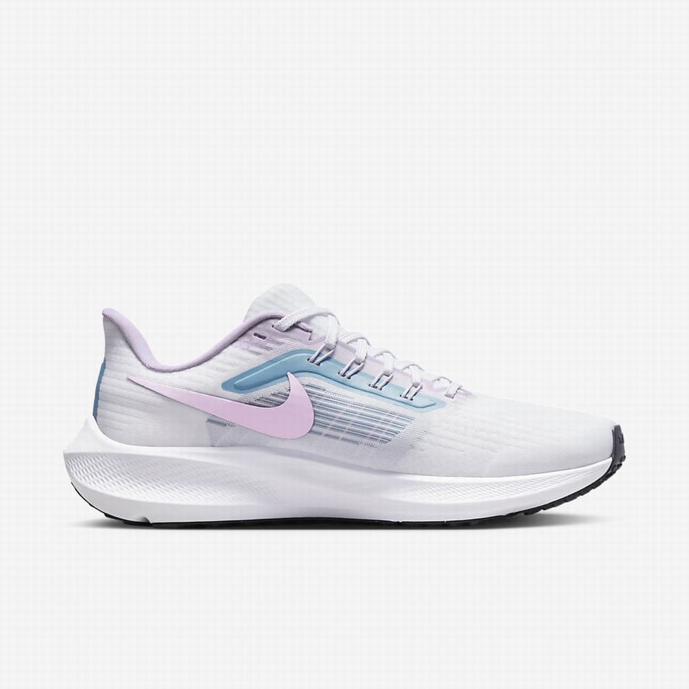 Bezecke Topanky Nike Air Zoom Pegasus 39 Damske Biele Čierne | SK562473