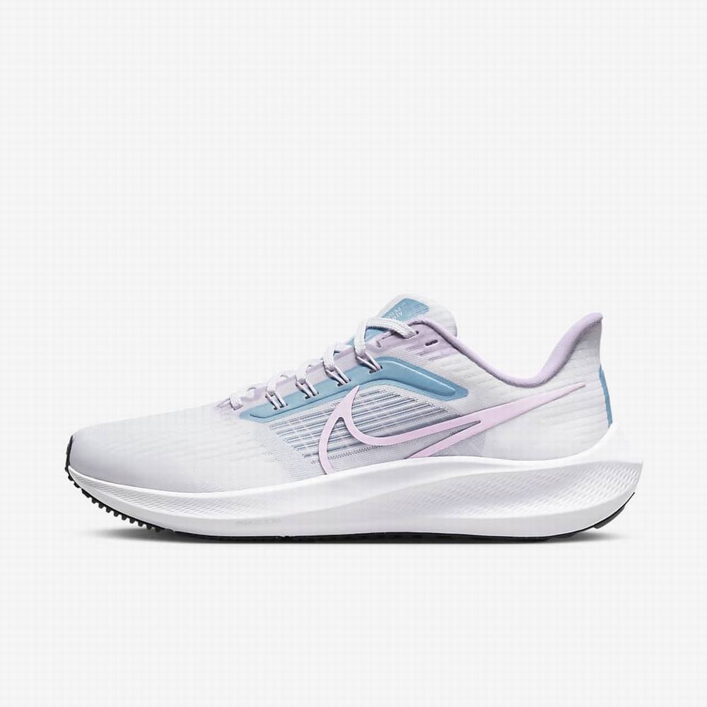 Bezecke Topanky Nike Air Zoom Pegasus 39 Damske Biele Čierne | SK562473