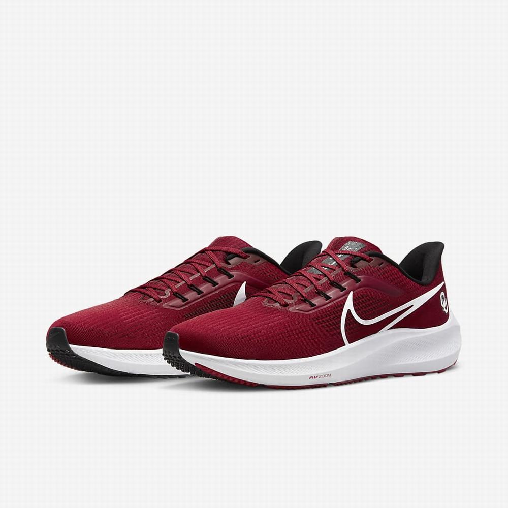 Bezecke Topanky Nike Air Zoom Pegasus 39 (Oklahoma) Panske Červené Čierne Biele | SK568172