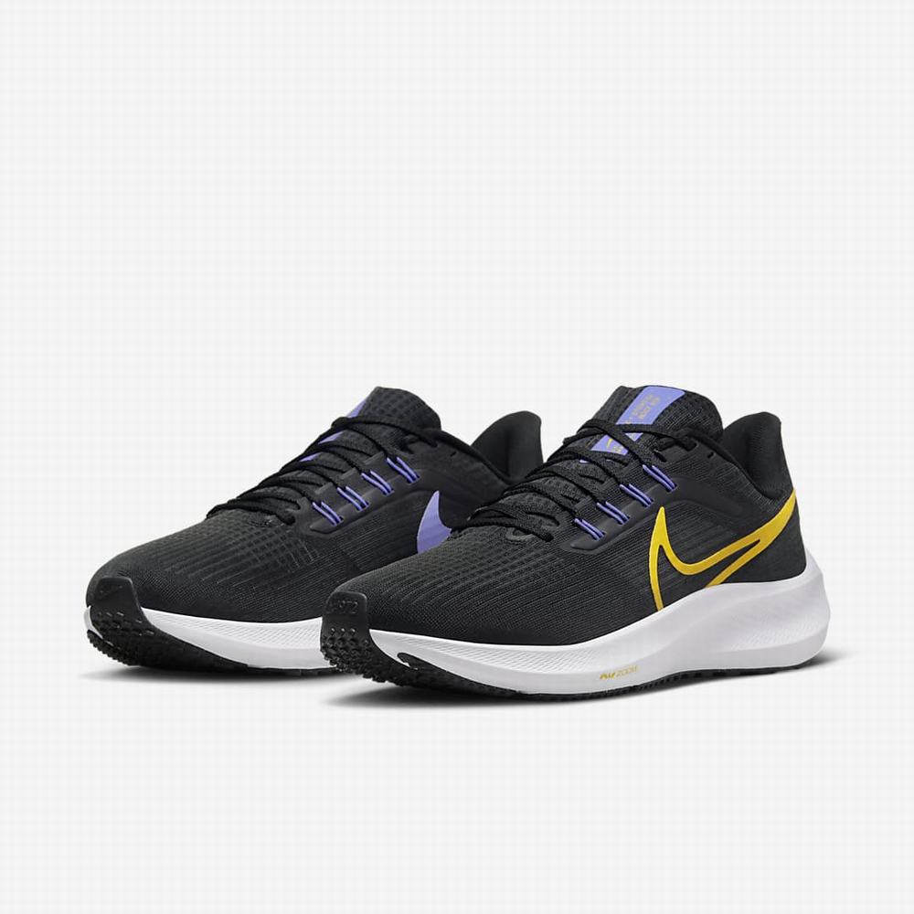 Bezecke Topanky Nike Air Zoom Pegasus 39 Damske Čierne Žlté | SK587023