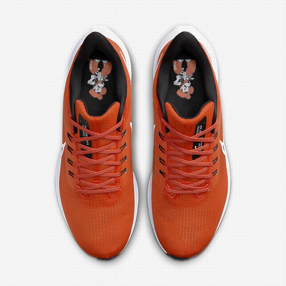 Bezecke Topanky Nike Air Zoom Pegasus 39 (Oklahoma State) Panske Oranžové Čierne Biele | SK602953