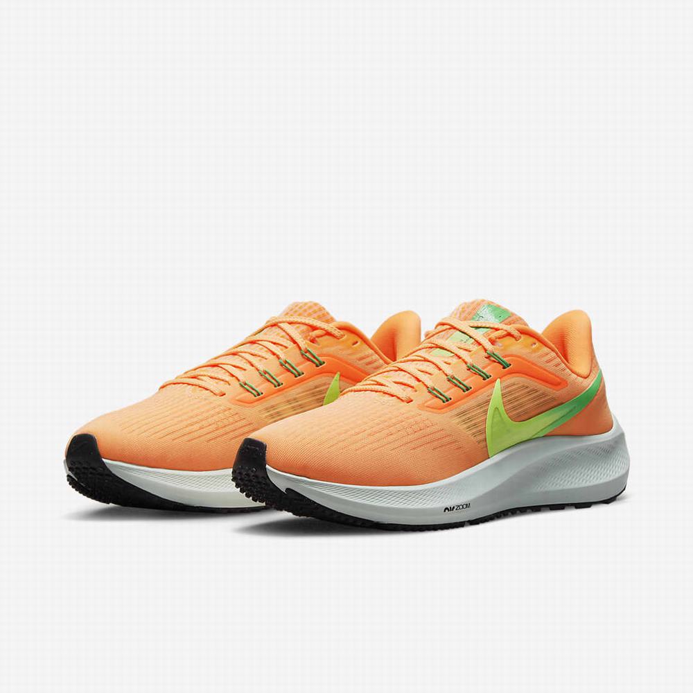 Bezecke Topanky Nike Air Zoom Pegasus 39 Damske Krém Oranžové Zelene | SK678013