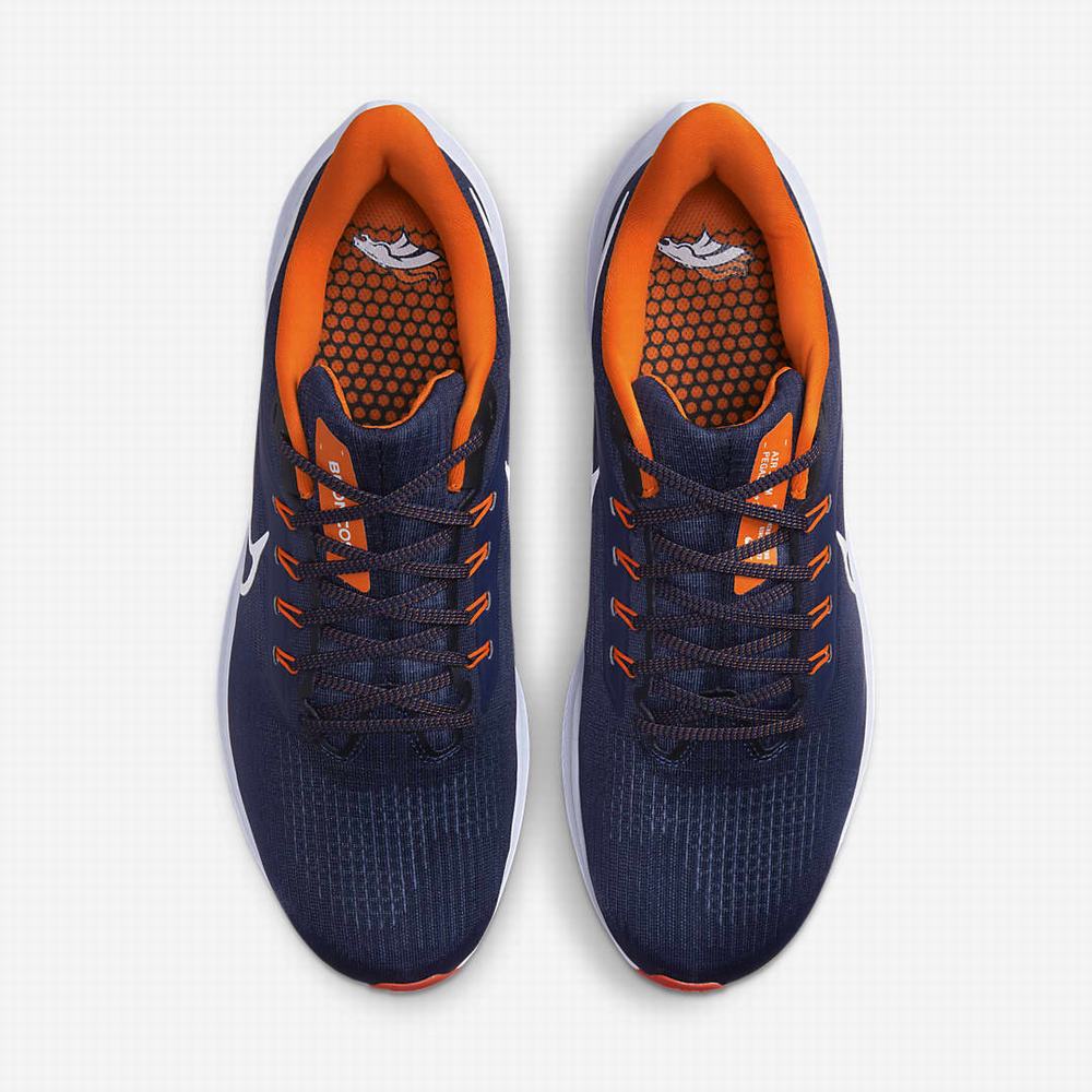 Bezecke Topanky Nike Air Zoom Pegasus 39 (NFL Denver Broncos) Panske Námornícka Modrá Oranžové Biele | SK680245