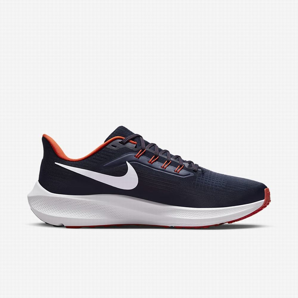 Bezecke Topanky Nike Air Zoom Pegasus 39 (NFL Chicago Bears) Panske Námornícka Modrá Oranžové Biele | SK693514