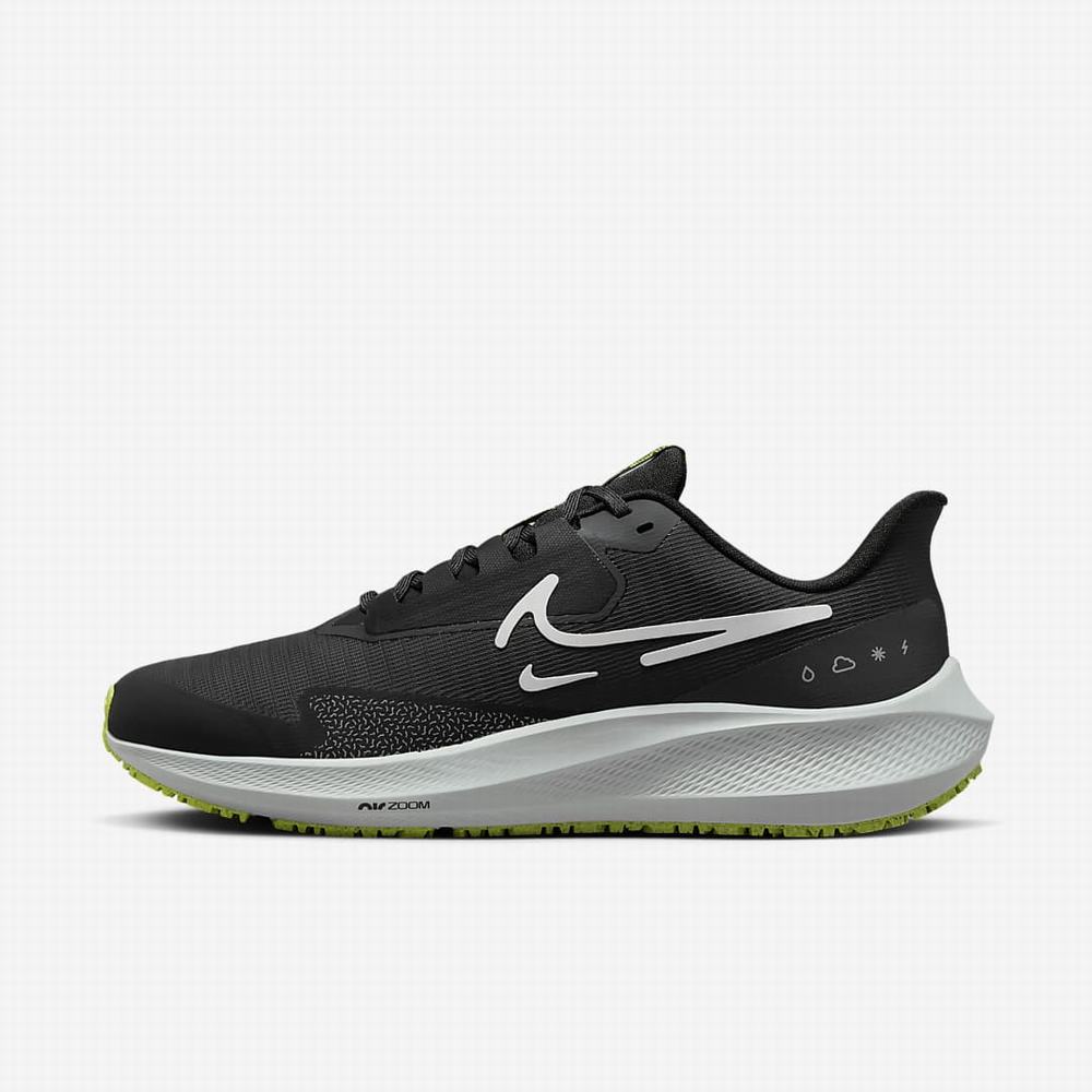 Bezecke Topanky Nike Air Zoom Pegasus 39 Shield Panske Čierne Tmavo Siva Biele | SK693540