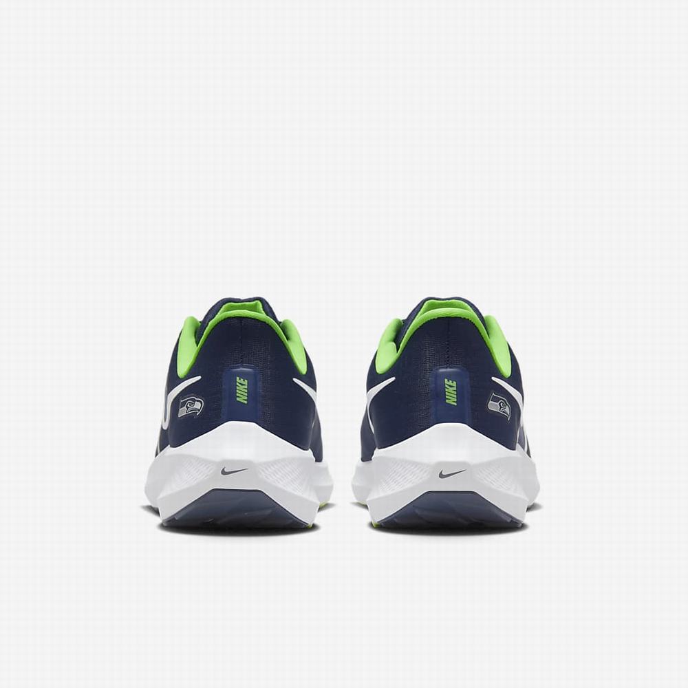 Bezecke Topanky Nike Air Zoom Pegasus 39 (NFL Seattle Seahawks) Panske Námornícka Modrá Zelene Biele | SK715843