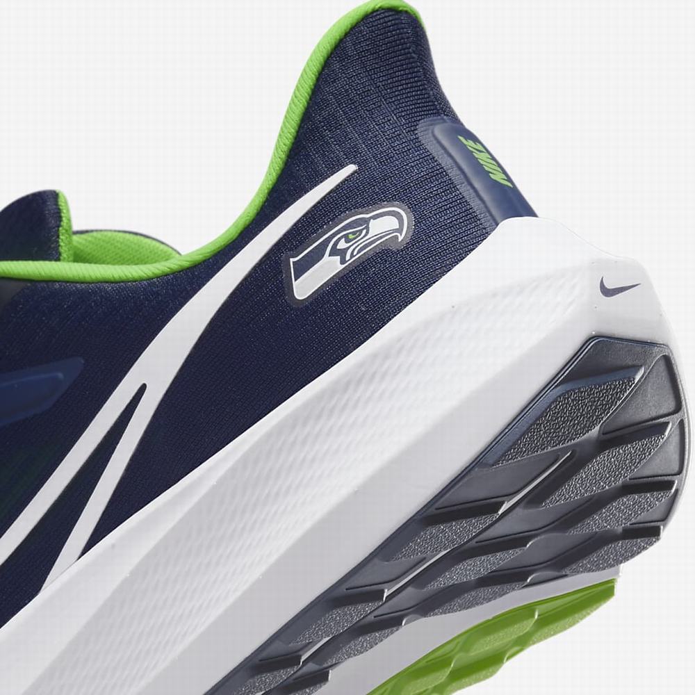 Bezecke Topanky Nike Air Zoom Pegasus 39 (NFL Seattle Seahawks) Panske Námornícka Modrá Zelene Biele | SK715843