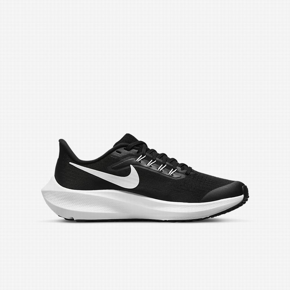 Bezecke Topanky Nike Air Zoom Pegasus 39 Detske Čierne Biele | SK719836