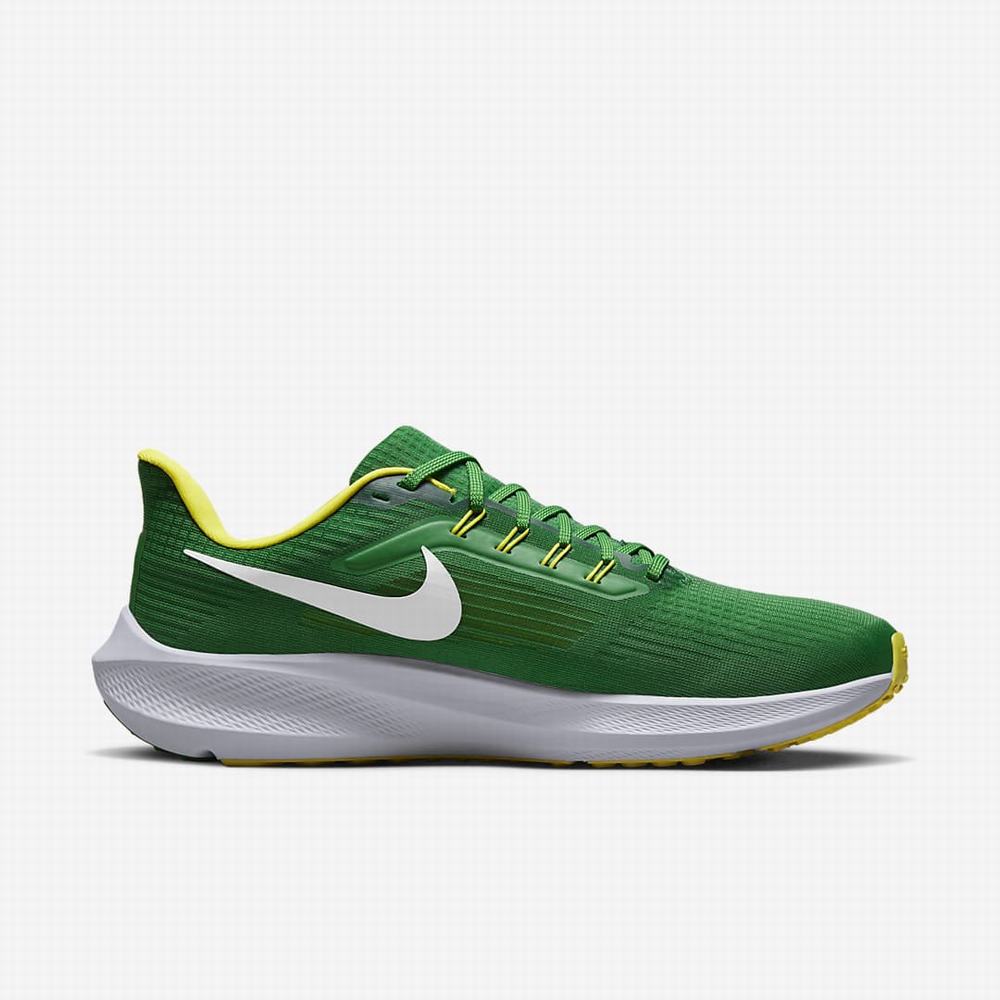 Bezecke Topanky Nike Air Zoom Pegasus 39 (Oregon) Panske Zelene Žlté Biele | SK743962