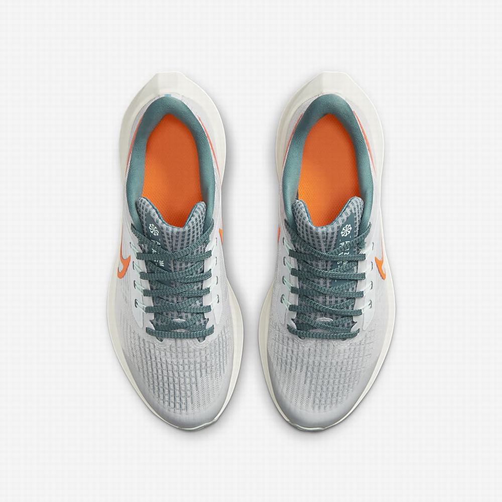 Bezecke Topanky Nike Air Zoom Pegasus 39 Detske Platina Biele Mätové Oranžové | SK745928