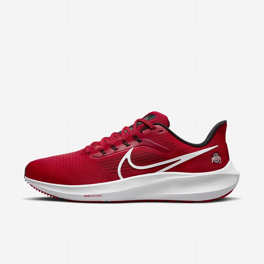 Bezecke Topanky Nike Air Zoom Pegasus 39 (Ohio State) Panske Červené Čierne Biele | SK759428