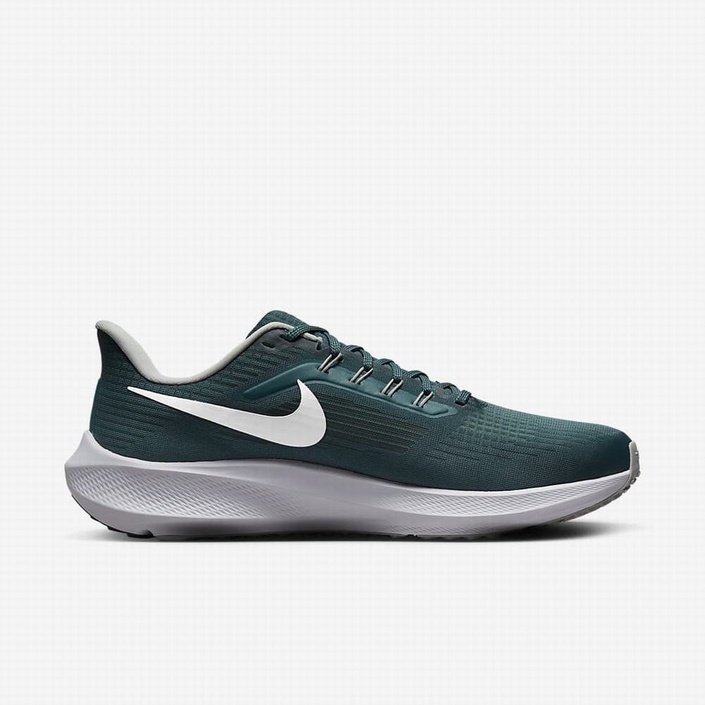 Bezecke Topanky Nike Air Zoom Pegasus 39 (NFL Philadelphia Eagles) Panske Tyrkysové Strieborne Biele | SK802631