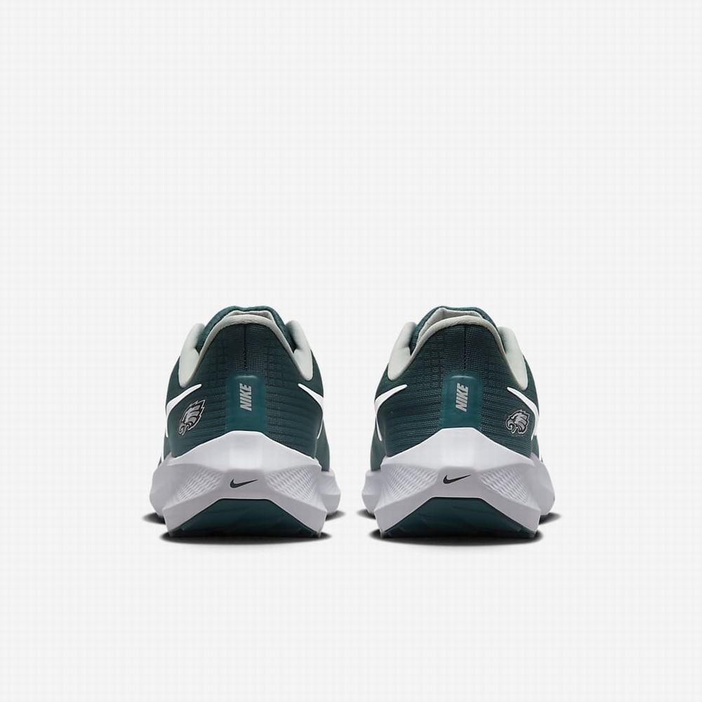 Bezecke Topanky Nike Air Zoom Pegasus 39 (NFL Philadelphia Eagles) Panske Tyrkysové Strieborne Biele | SK802631