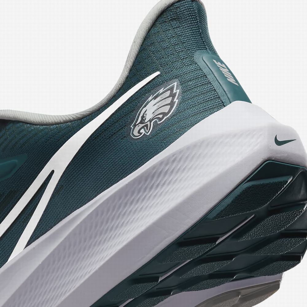 Bezecke Topanky Nike Air Zoom Pegasus 39 (NFL Philadelphia Eagles) Panske Tyrkysové Strieborne Biele | SK802631