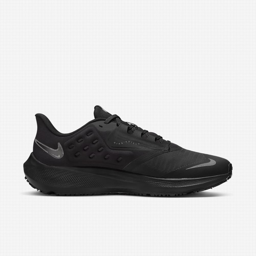 Bezecke Topanky Nike Air Zoom Pegasus 39 Shield Panske Čierne Tmavo Siva Čierne | SK809672