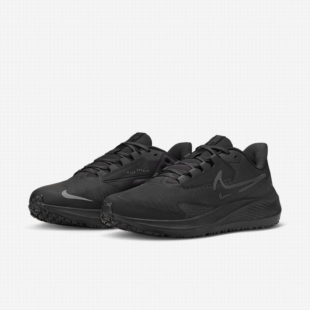 Bezecke Topanky Nike Air Zoom Pegasus 39 Shield Panske Čierne Tmavo Siva Čierne | SK809672