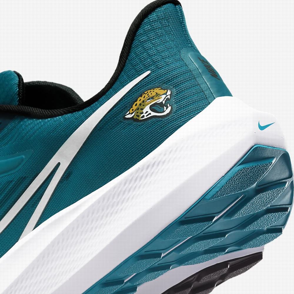 Bezecke Topanky Nike Air Zoom Pegasus 39 (NFL Jacksonville Jaguars) Panske Zelene Čierne Biele | SK840617