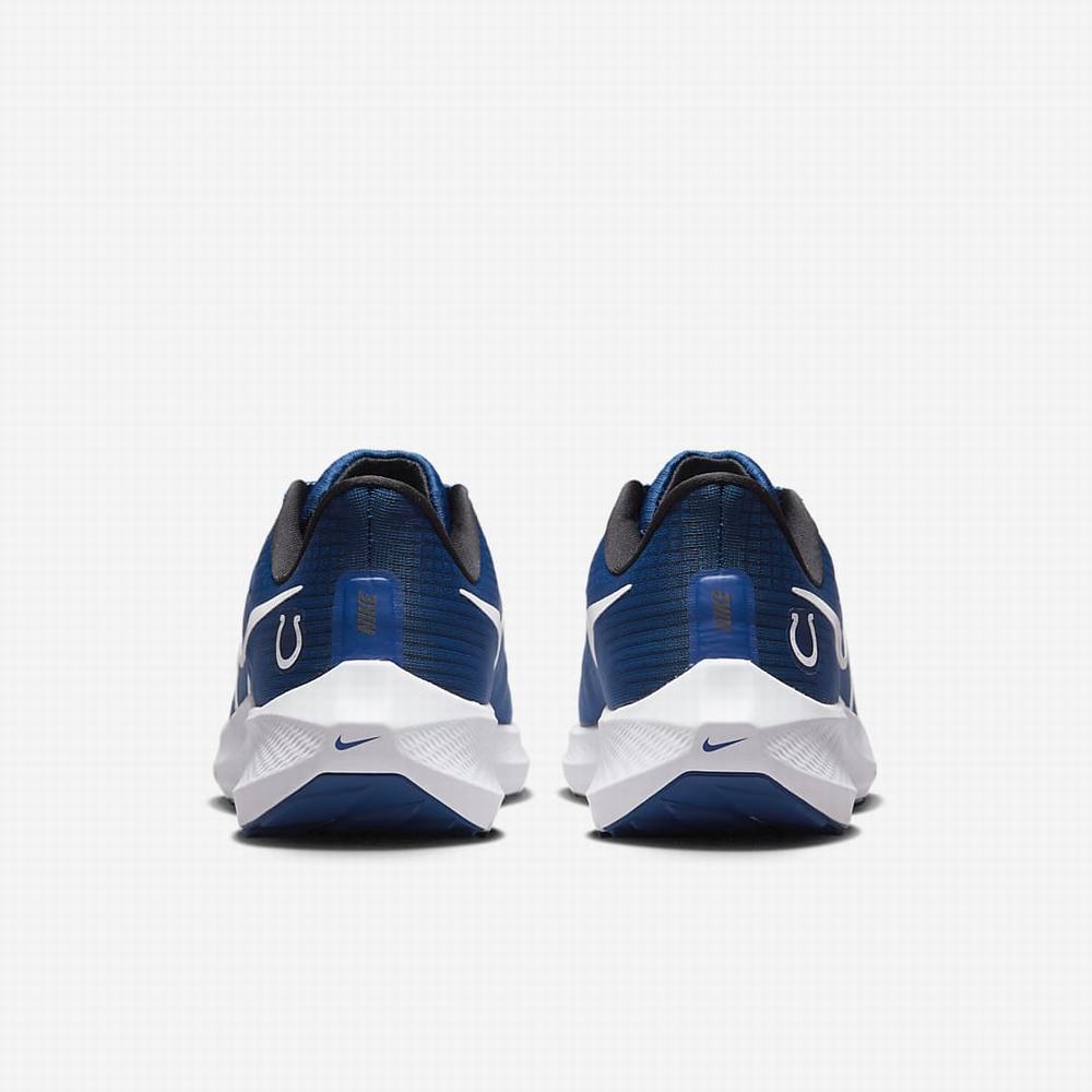 Bezecke Topanky Nike Air Zoom Pegasus 39 (NFL Indianapolis Colts) Panske Modre Čierne Biele | SK948015