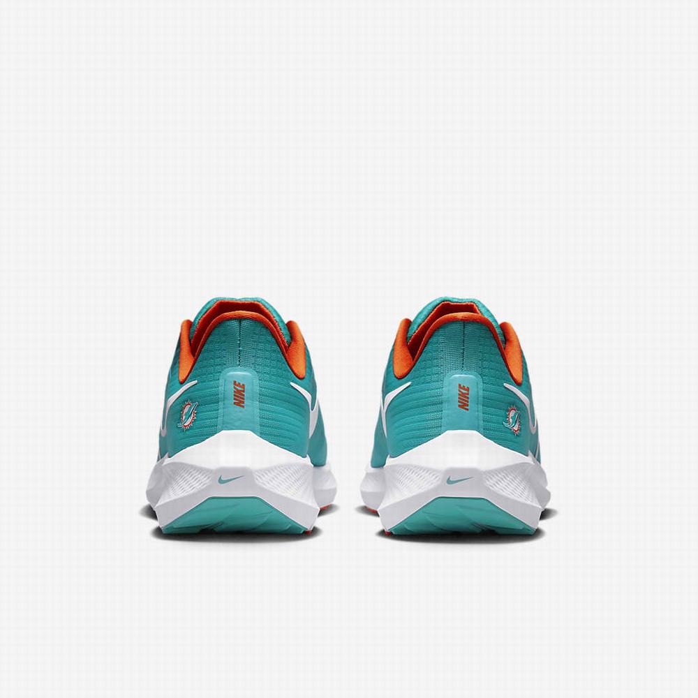 Bezecke Topanky Nike Air Zoom Pegasus 39 (NFL Miami Dolphins) Panske Zelene Oranžové Biele | SK954367