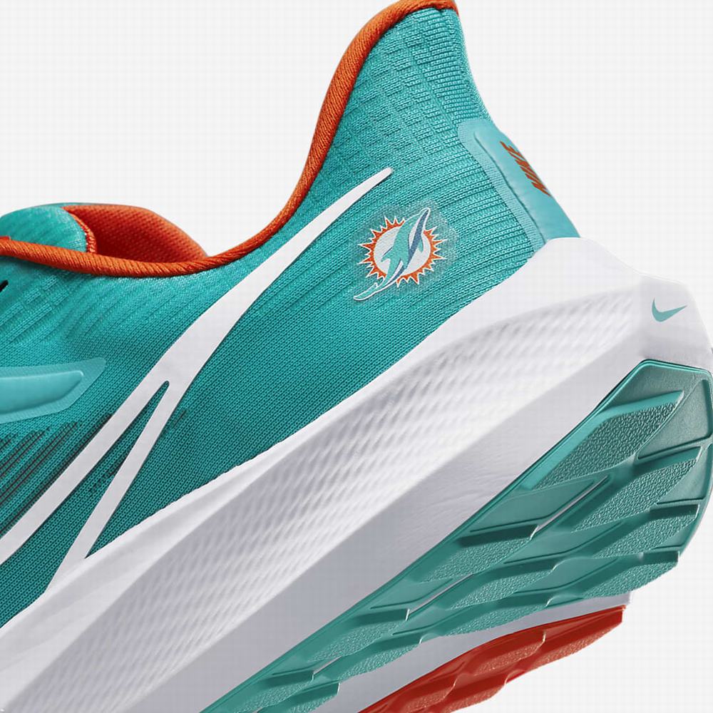 Bezecke Topanky Nike Air Zoom Pegasus 39 (NFL Miami Dolphins) Panske Zelene Oranžové Biele | SK954367