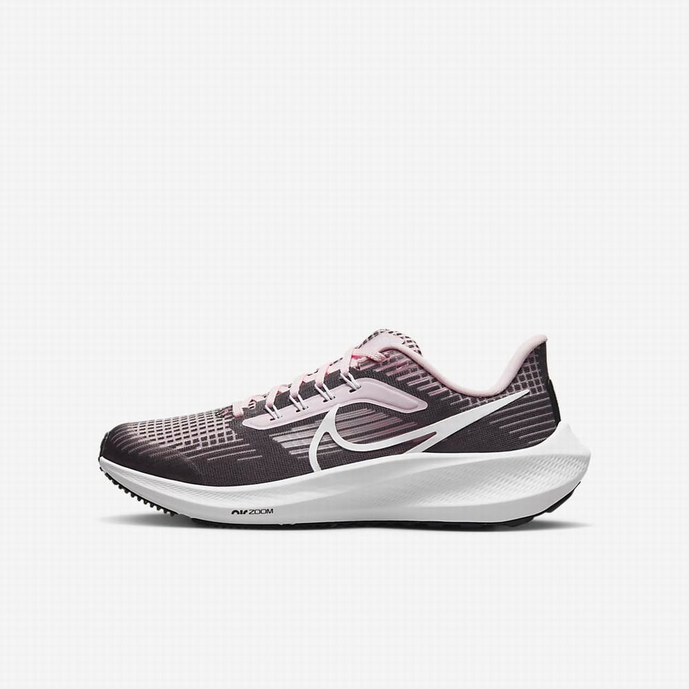 Bezecke Topanky Nike Air Zoom Pegasus 39 Detske Ruzove Čierne Biele | SK971208